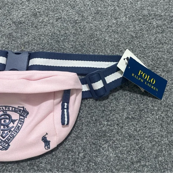 Polo Ralph Lauren Fanny pack pink canvas - Picture 3 of 7